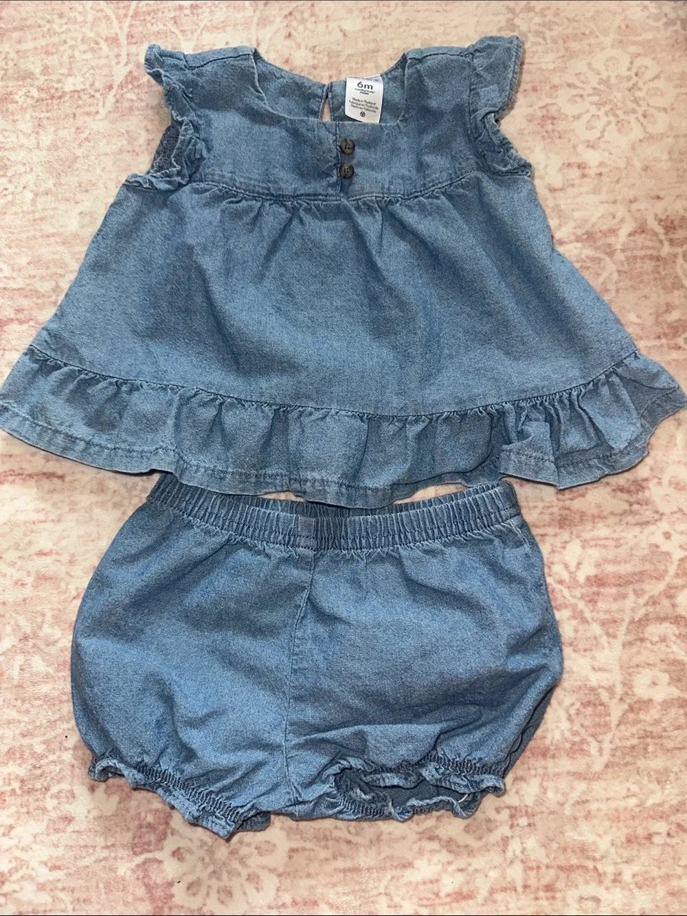 Carters denim matching set